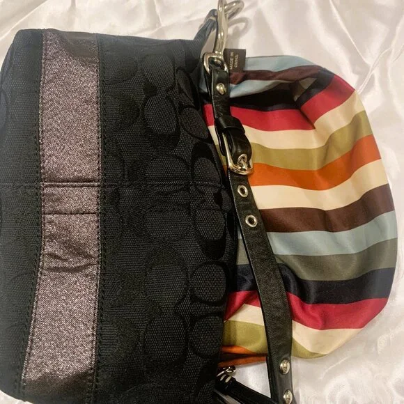 Coach Black Y2K Bucket Shoulder Bag